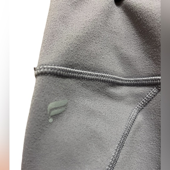 Gray Powerhold by Fabletics Leggings with powerful tummy control panel - Picture 2 of 4
